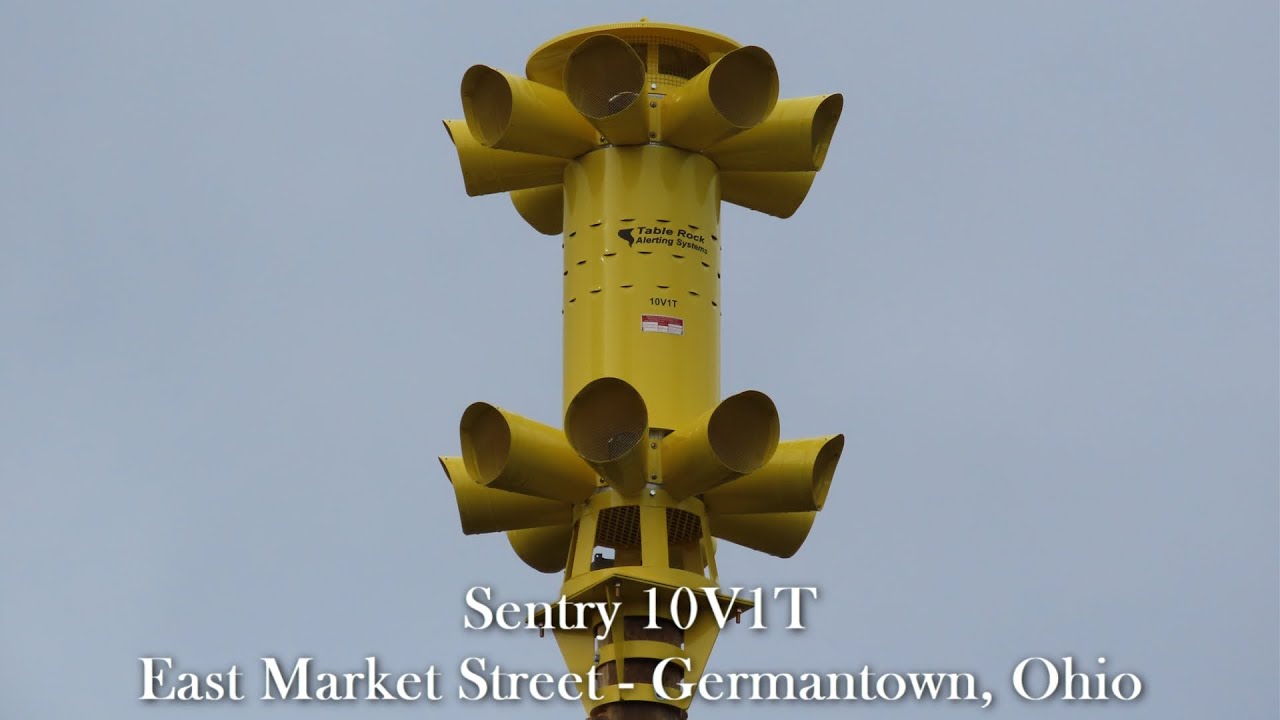 Brand New Sentry 10V1T Siren Test | Alert | Germantown, OH | 2/3/25