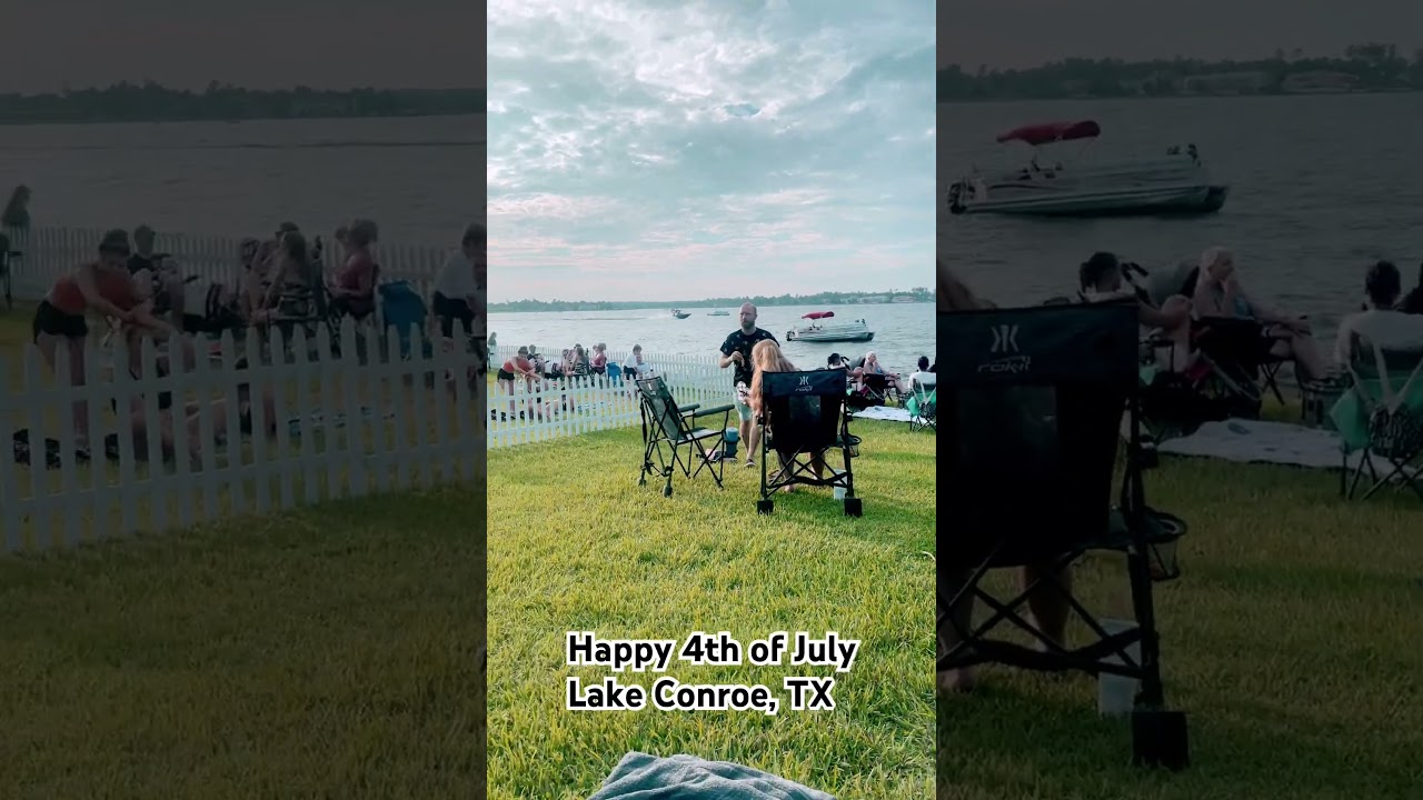 4th of July festivities in Walden on Lake Conroe, TX. Happy Independence Day y&rsquo;all!