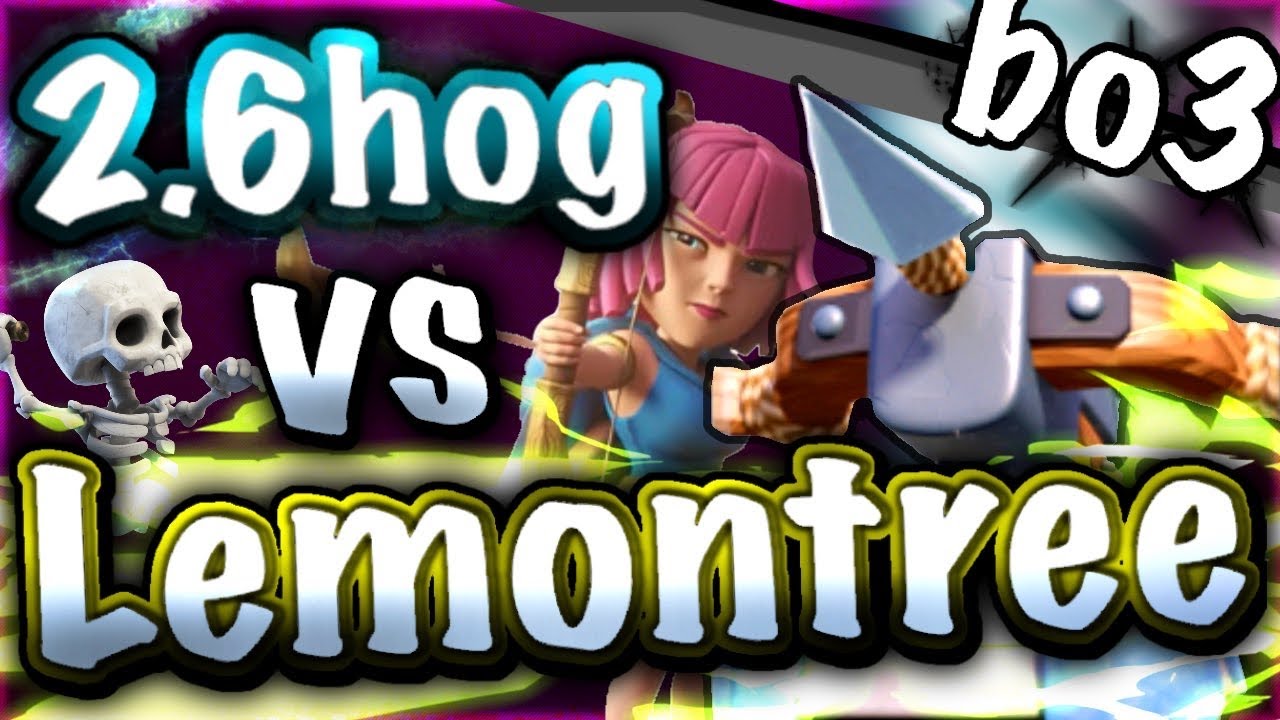2.6 HOG vs 2.9 X-bow (lemontree) 2.9クロス世界一に2.6ホグで勝負！