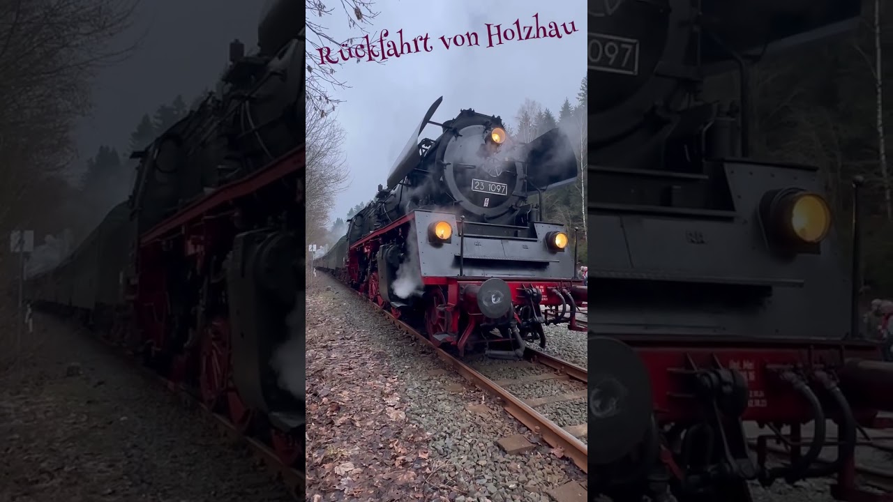 52 8141-5 Löbauer Wanne und 23 1097 in Holzhau