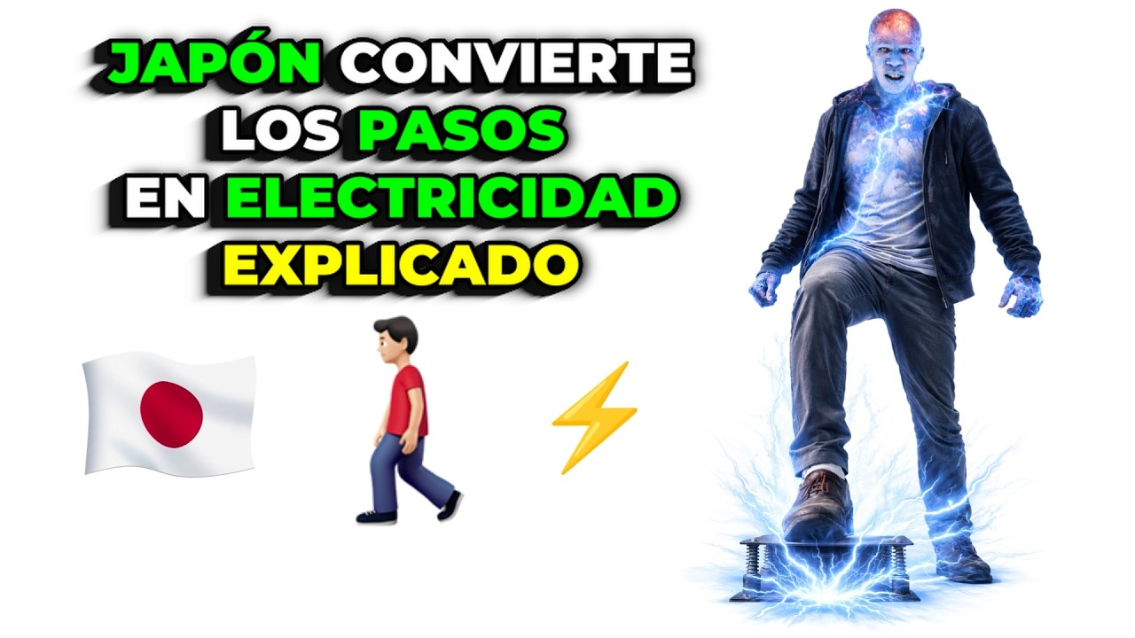 Japón Convierte Los Pasos En Electricidad⚡COPYPASTA VIRAL | EXPLICADO