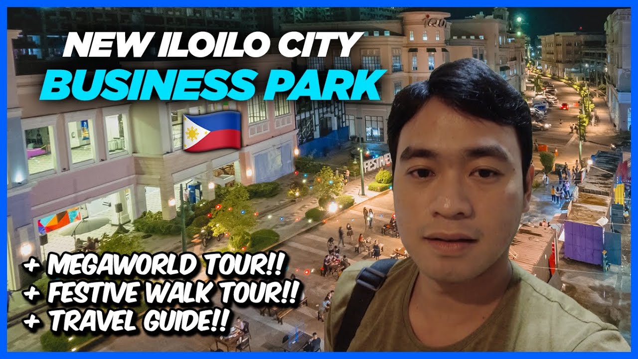 ITO NA ANG BAGONG ILOILO! 🇵🇭 (First Look: Iloilo Business Park & Festive Walk!) 🇵🇭 | Nico Dormis