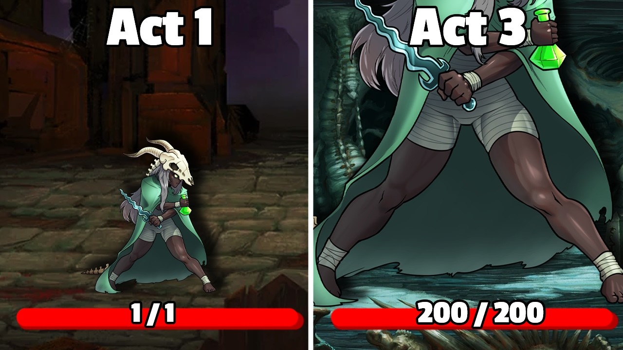 Slay The Spire But I Keep Getting Tankier