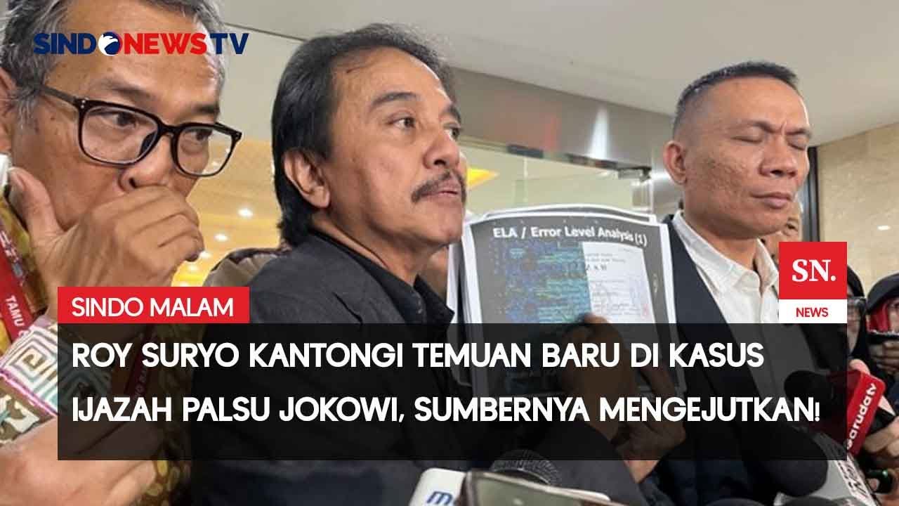 Roy Suryo Kantongi Temuan Baru di Kasus Ijazah Palsu Jokowi | Sindo Malam | 10/10
