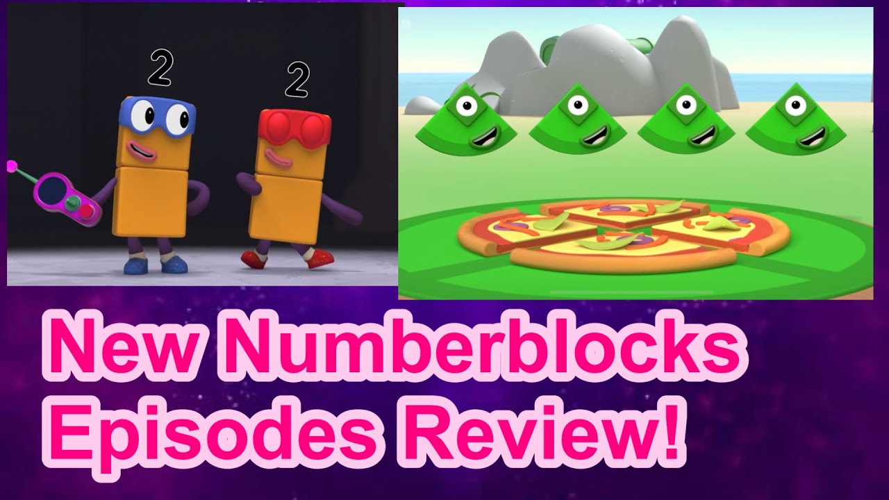 Обзор 8-го сезона мультсериала «Numberblocks», эпизоды 21-25!