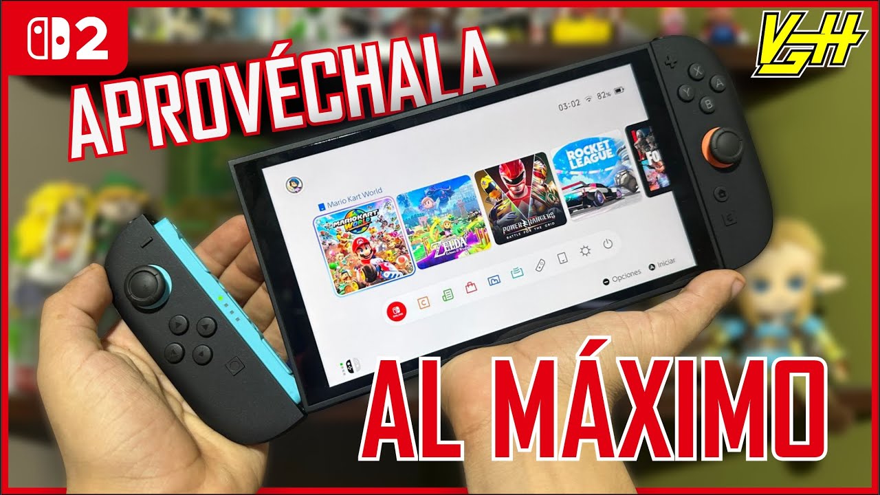 APRENDE A USAR CORRECTAMENTE TU NINTENDO SWITCH 2! - GU&Iacute;A PARA NUEVOS USUARIOS | VGH