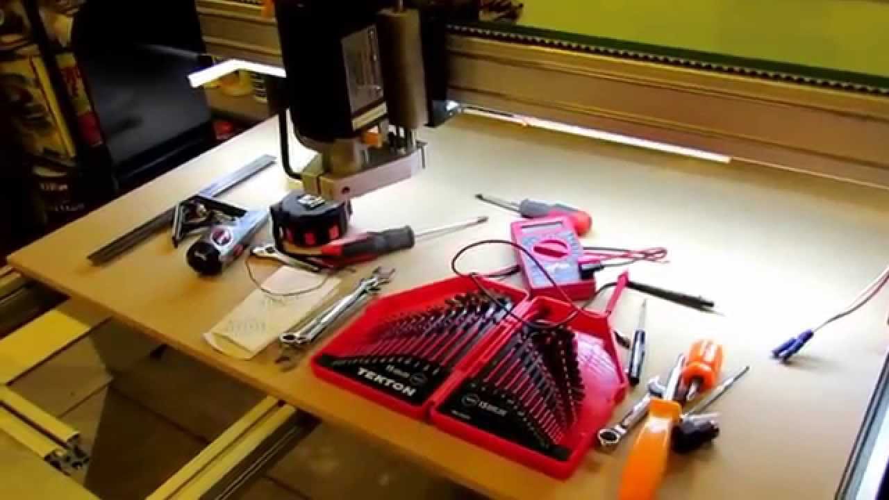 Building a Belt Drive CNC Router from Surplus Parts Part 1