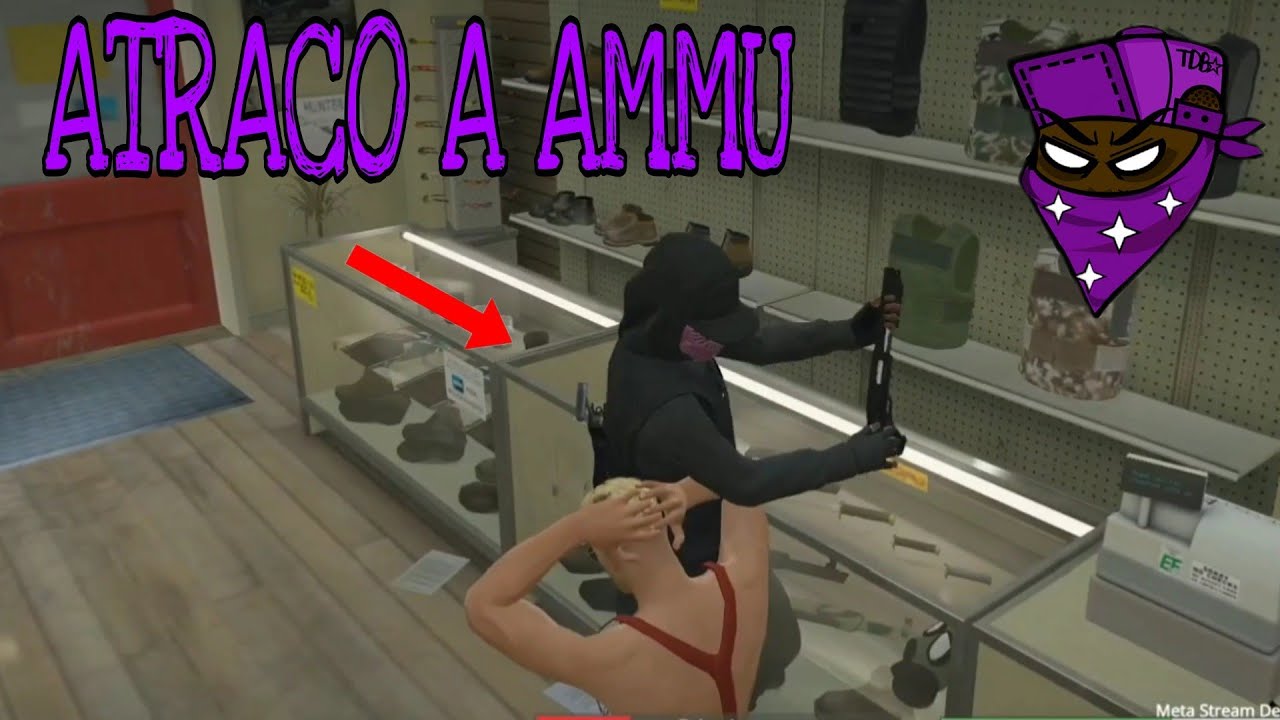 ATRACO Y TIR0TE0 EN EL AMMU || BALLAS GANG [Forasteros RP]