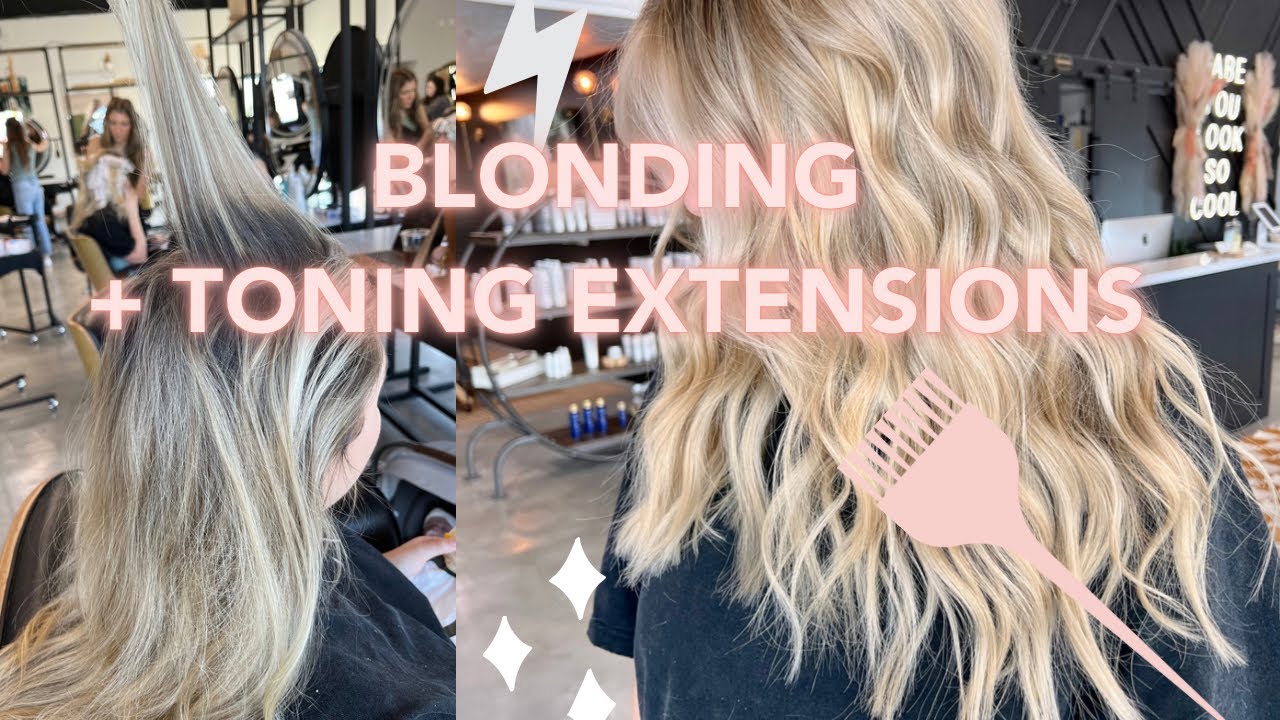 Blonding Pattern + Toning Extensions | JZ STYLES