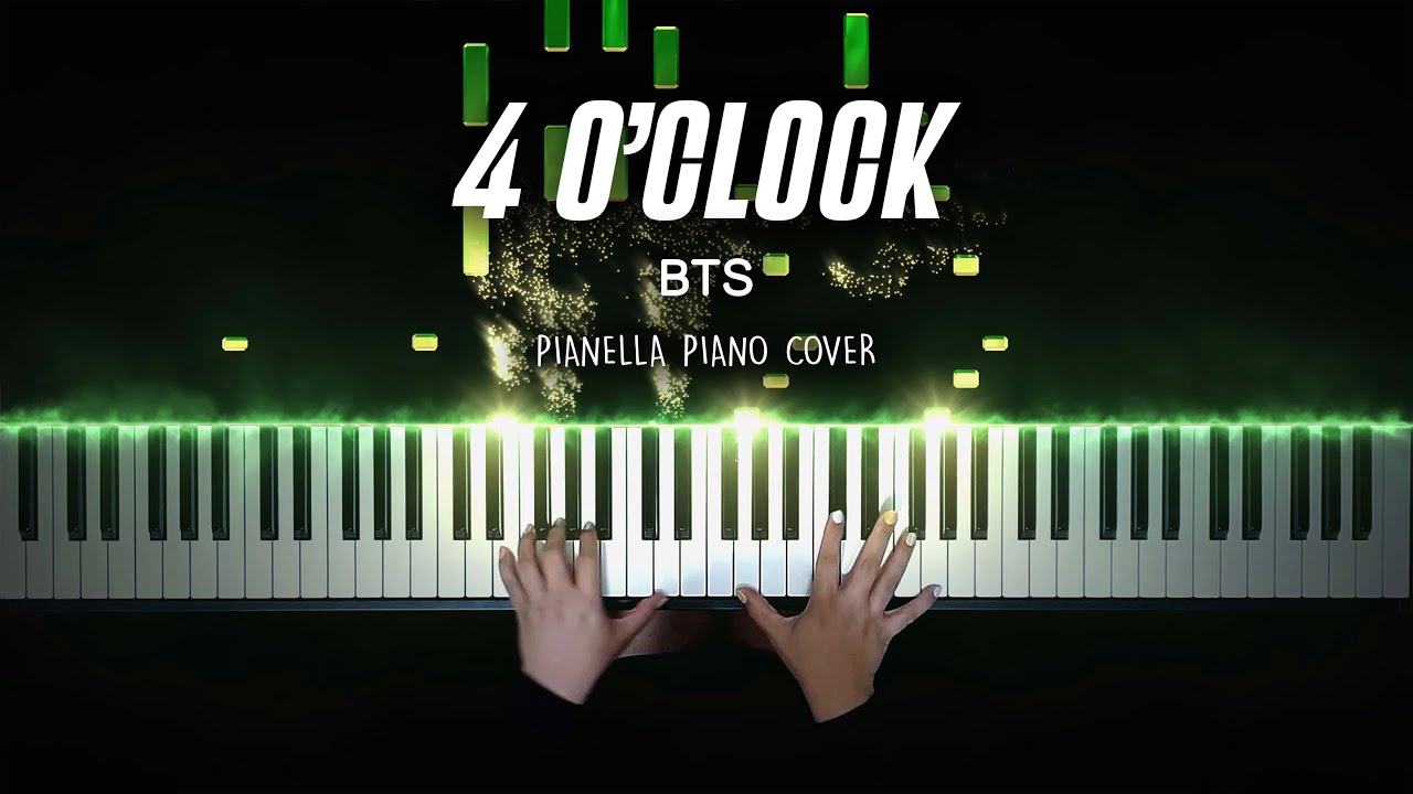 BTS V & RM - 네시 (4 O’CLOCK) | Piano Cover by Pianella Piano