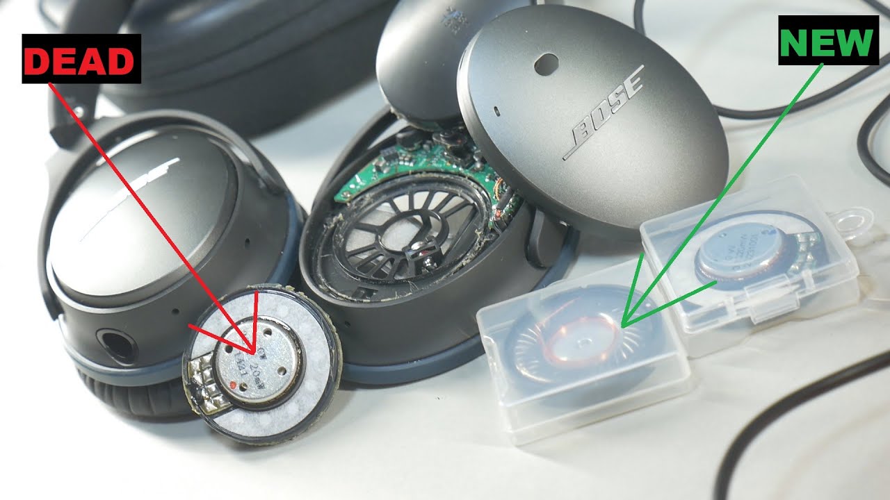 Fix Bose Headphones - One Side Not Working