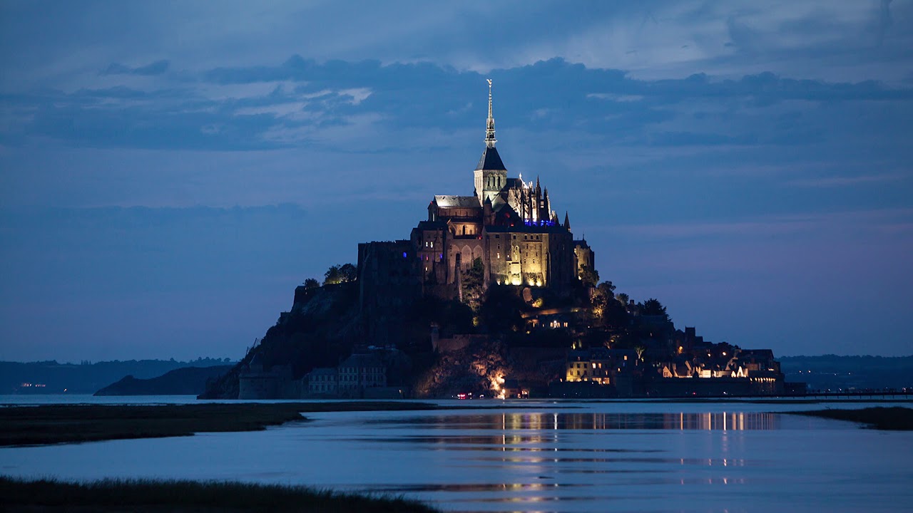 Time Lapse Le Mont Saint Michel / Saint Malo HD