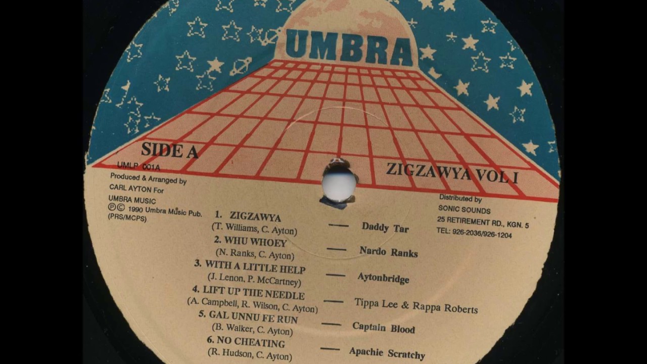 Apache Scratchy - No Cheating - LP Umbra 1990 - ZIGZAWYA DIGITAL 90'S DANCEHALL