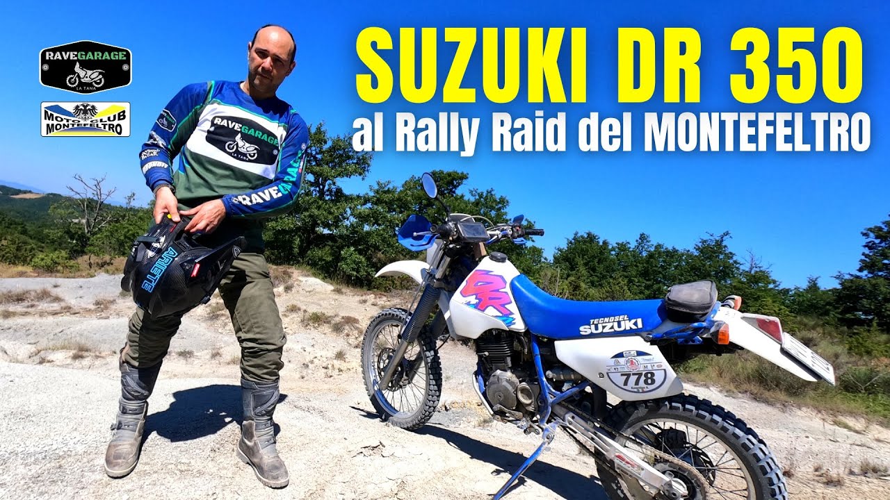 Suzuki DR350 al Rally Raid del Montefeltro: due giorni di enduro tra Umbria e Marche