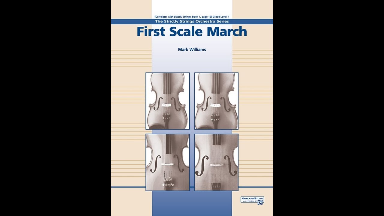 First Scale March by Mark Williams (Orchestra) - Score and Sound