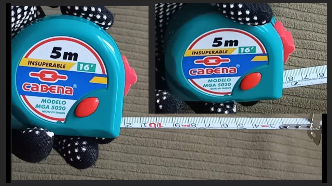 Metro- Flexómetro Flexometer marca CADENA, lo compré por ésta razón, ventajas