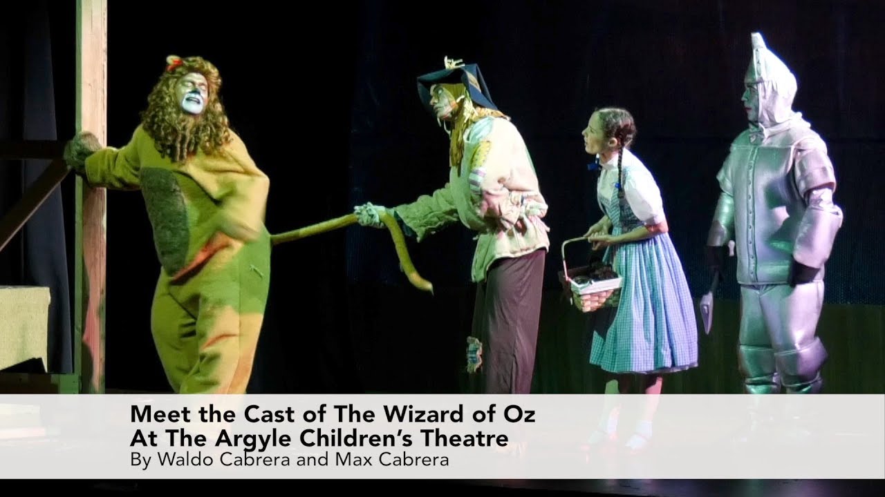 Meet the Cast of The Wizard of Oz at The Argyle Theatre