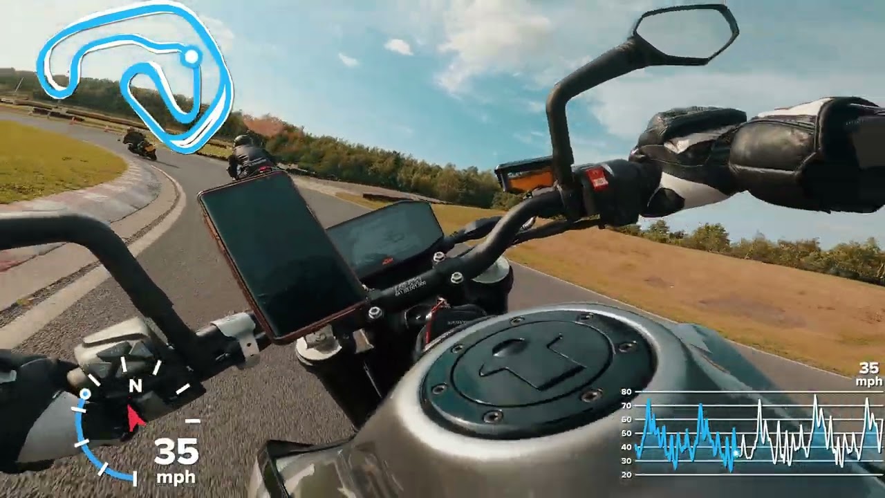 Three Sisters Bike Attack in Wigan. 04.07.23  Gopro Telemetry.