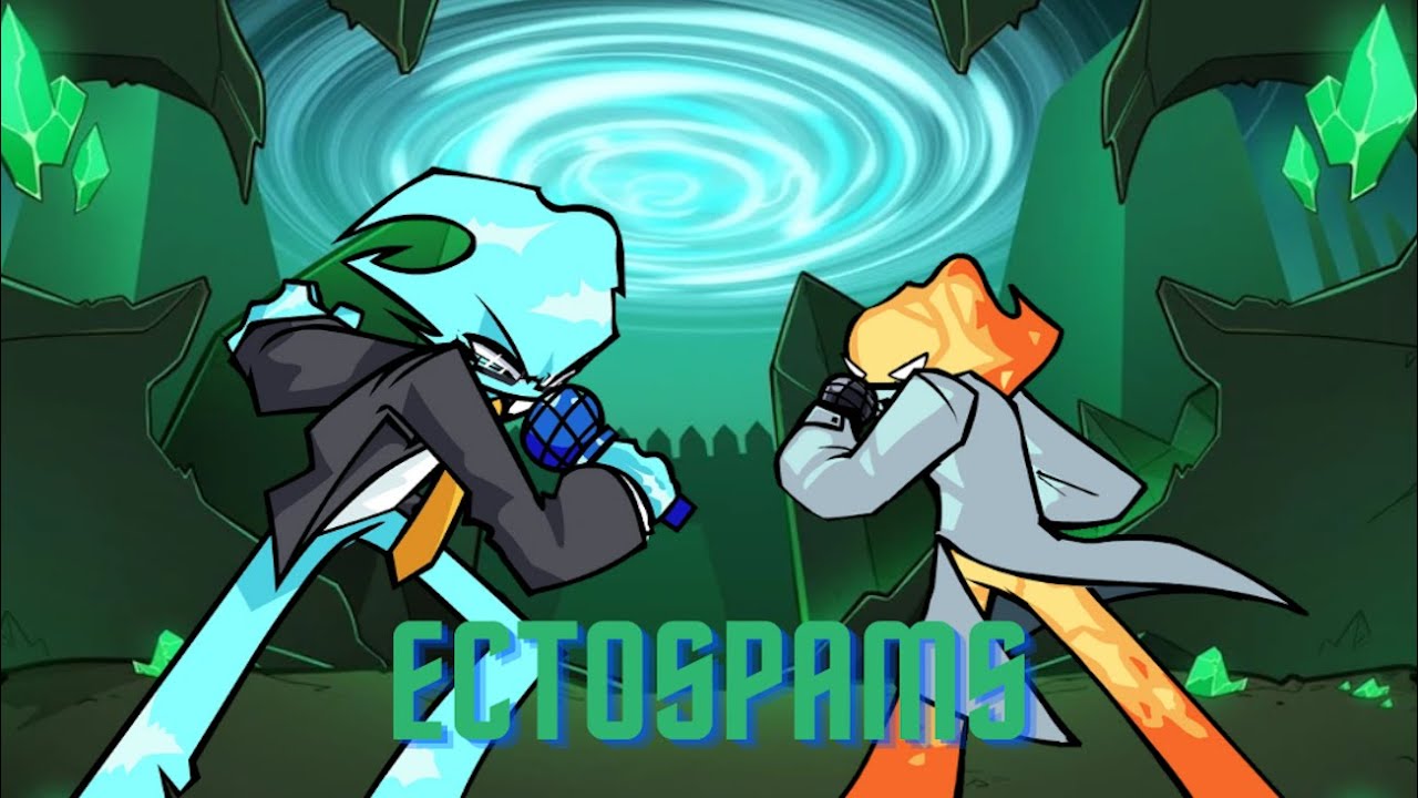 Friday Night Funkin Ectospasm Metal Cover But Solazar And Daidem Sings It (FNF COVERS)