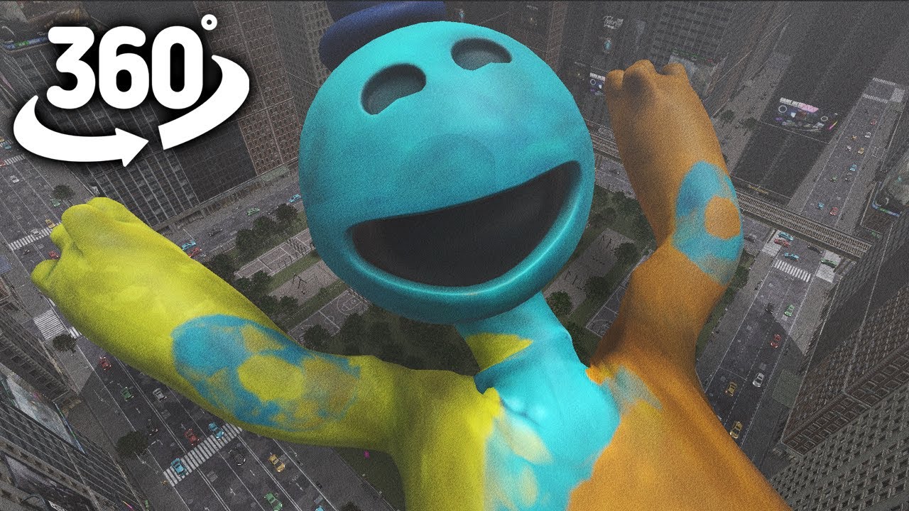 Giant Doey Attacks the City! Run Away! | Poppy Playtime 4 in 360&deg; VR