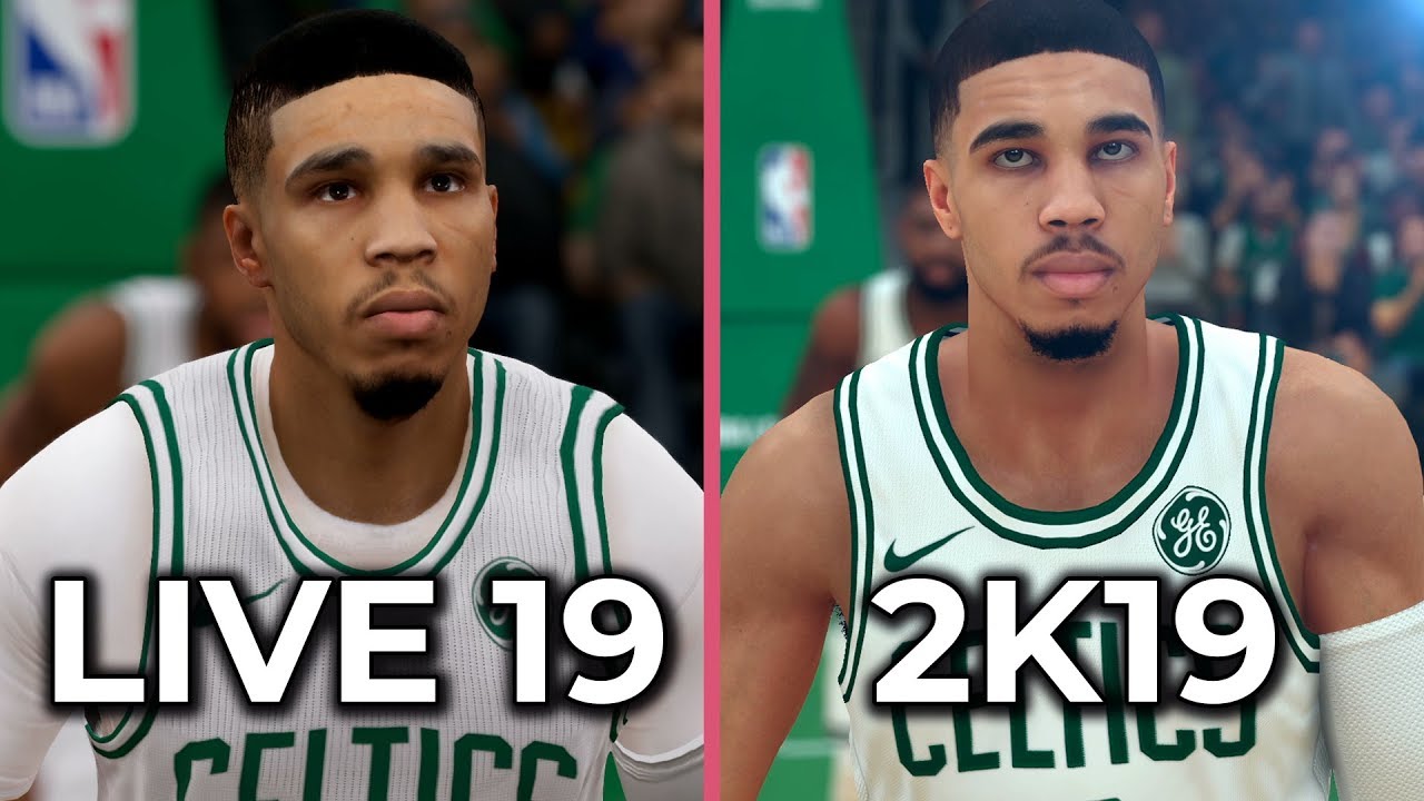 NBA 2K19 vs. NBA Live 19 Graphics Comparison on PS4