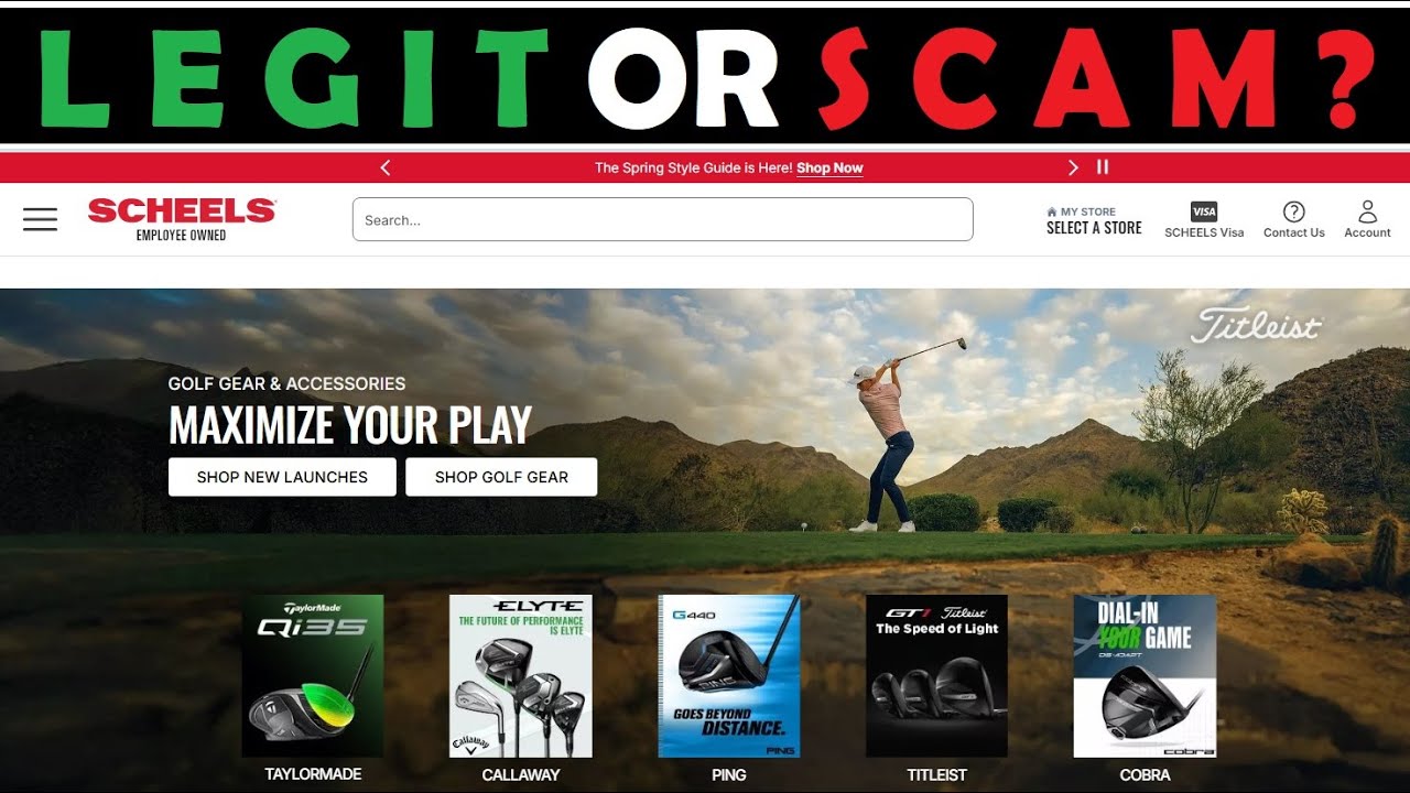 Scheels.com Review: Is Scheels Legit or a Scam?