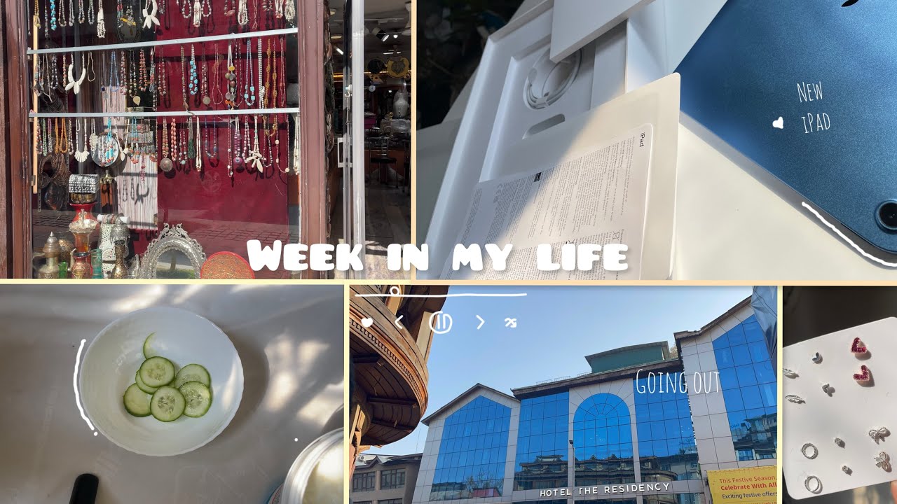 A week on my life: New iPad ,shopping, groceries.