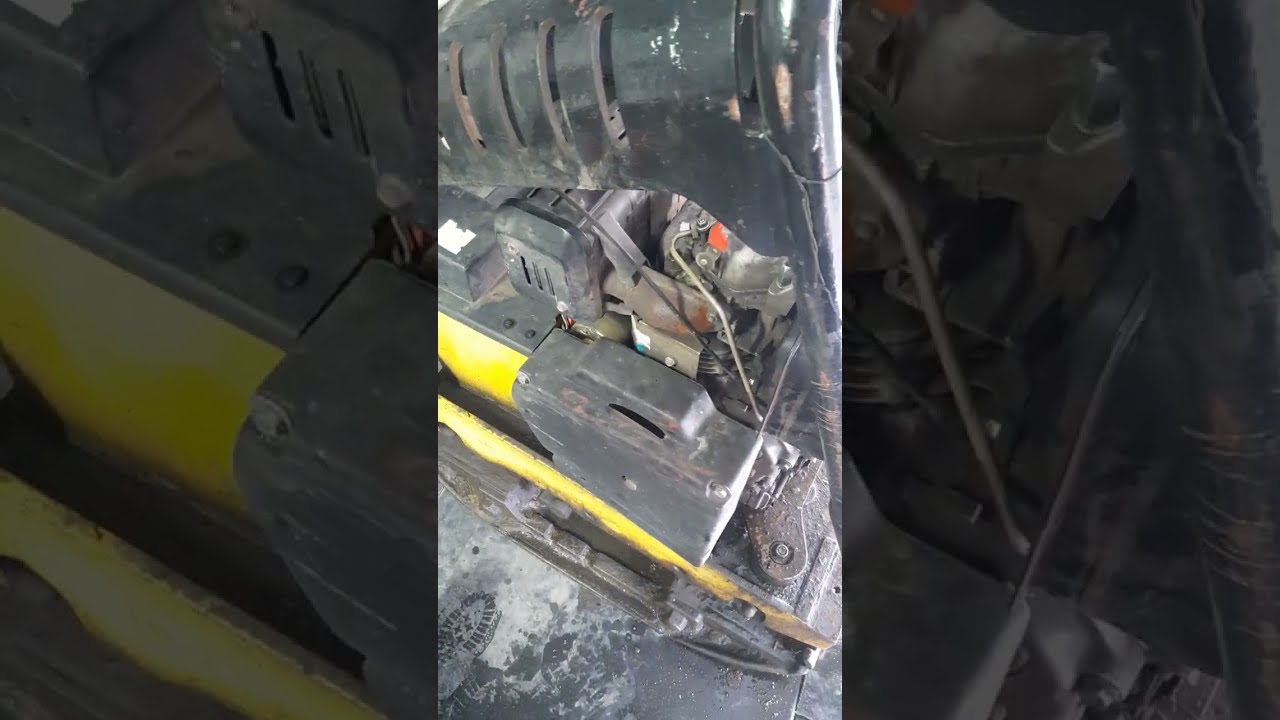 Naprawa zageszczarki bomag silnik diesel 186fa  uszkodzony wtrysk i pompa hatz