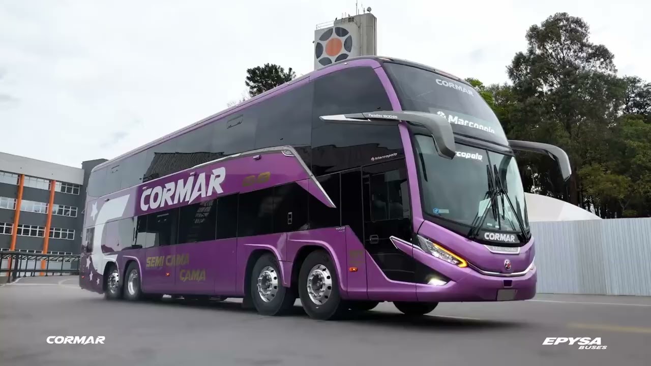 Cormar da un nuevo paso en la ruta con el Marcopolo Paradiso G8 1800 DD