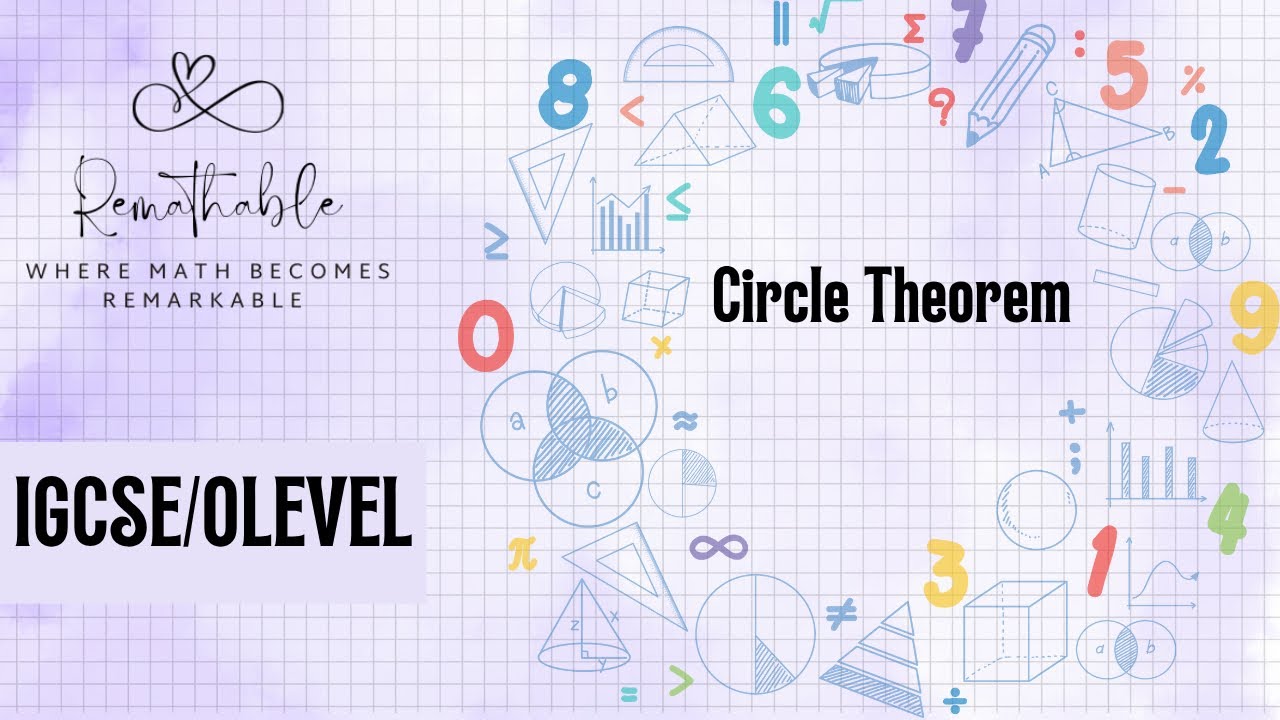 All Circle Theorems Explained + Problem Solving | O Level & IGCSE Math