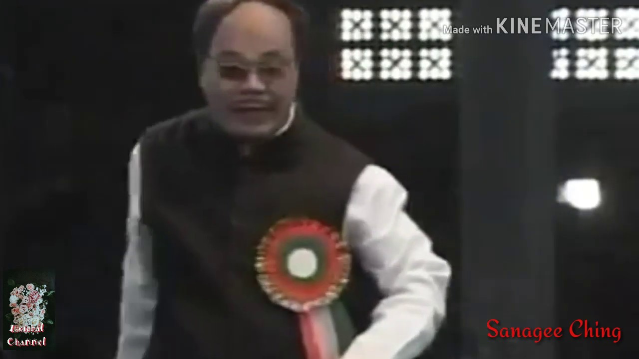 Short comedy clips of Sougrakpam Hemanta ( Oja Tolhan ) part 1