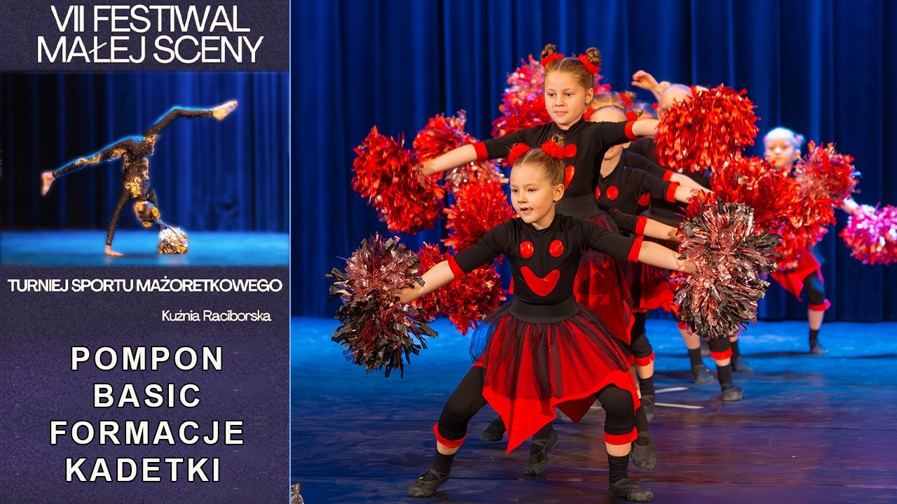POMPON BASIC FORMACJE KADETKI - APLAUZ / MARKLOWICE - Kuźnia Raciborska 2024 | PL - MS084