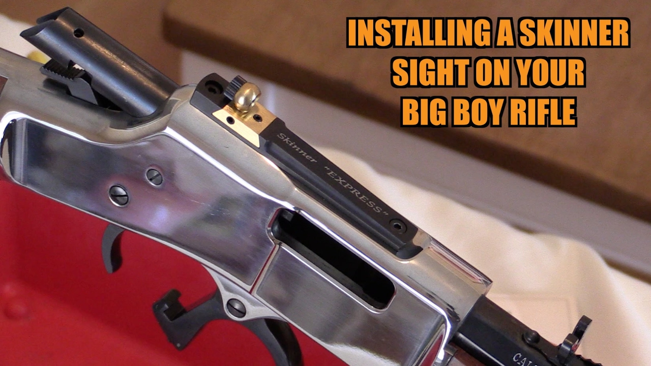 How to Install a Skinner Peep Sight
