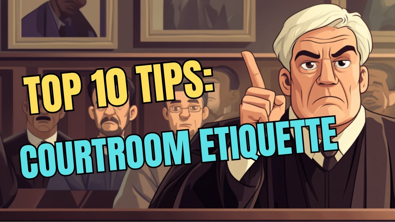 Courtroom Etiquette 101: Dos and Don'ts
