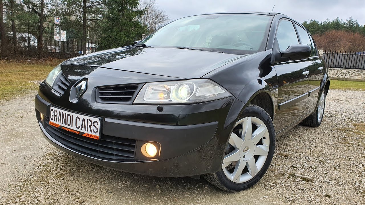 Renault Megane II Sedan 2007 2.0 16v 135KM Prezentacja Samochodu