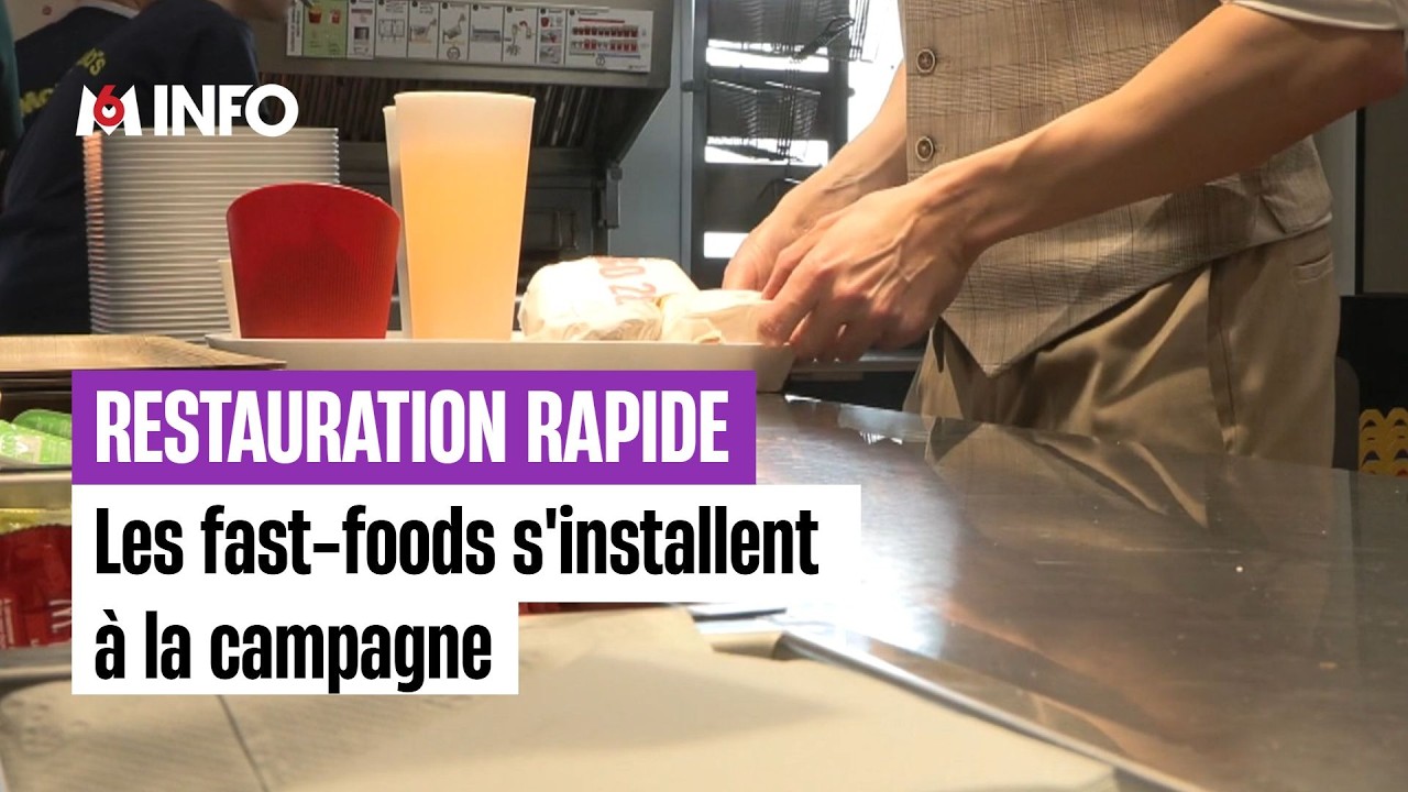 La restauration rapide s'installe à la campagne