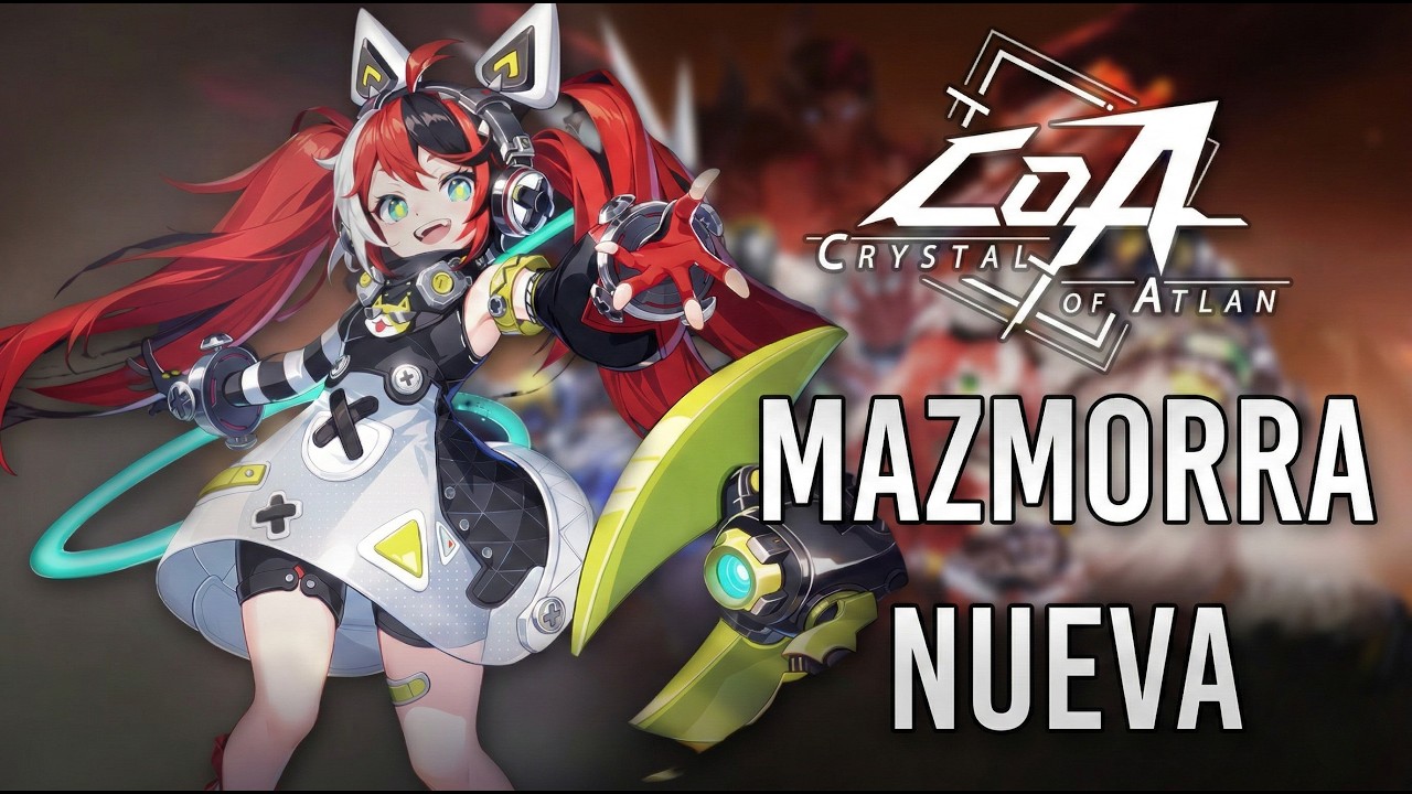 🔥 NUEVA Mazmorra Nivel 70 en Crystal of Atlan | Gameplay Exclusivo 😱