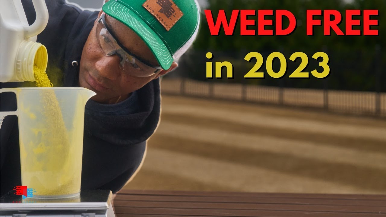 Keep it Weed Free in 2023 - How to Mix Pre-Emergent LIVE