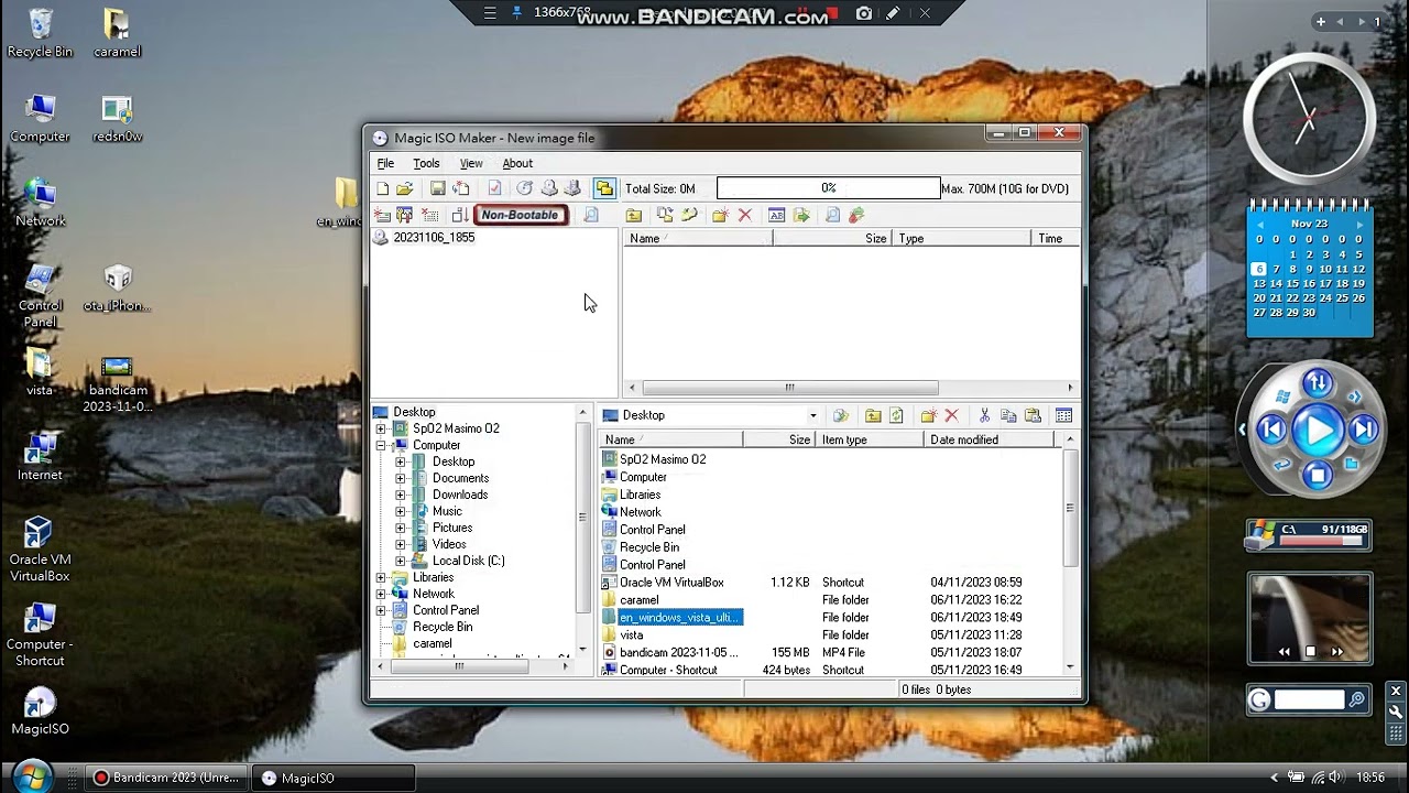 How to create an iso image using magiciso