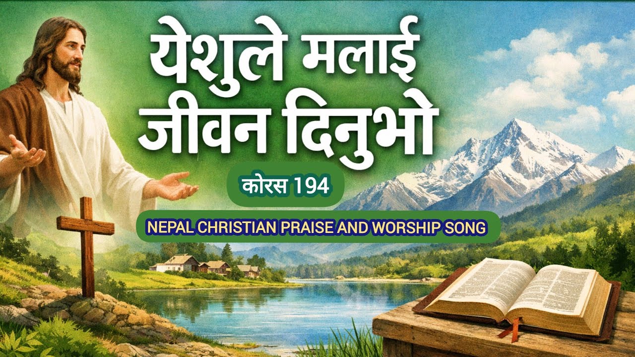 कोरस 194 येशूले मलाई जिवन दिनुभो / Yeshule Malai Jiwan Dinu Bho / Nepali Christian Worship Song