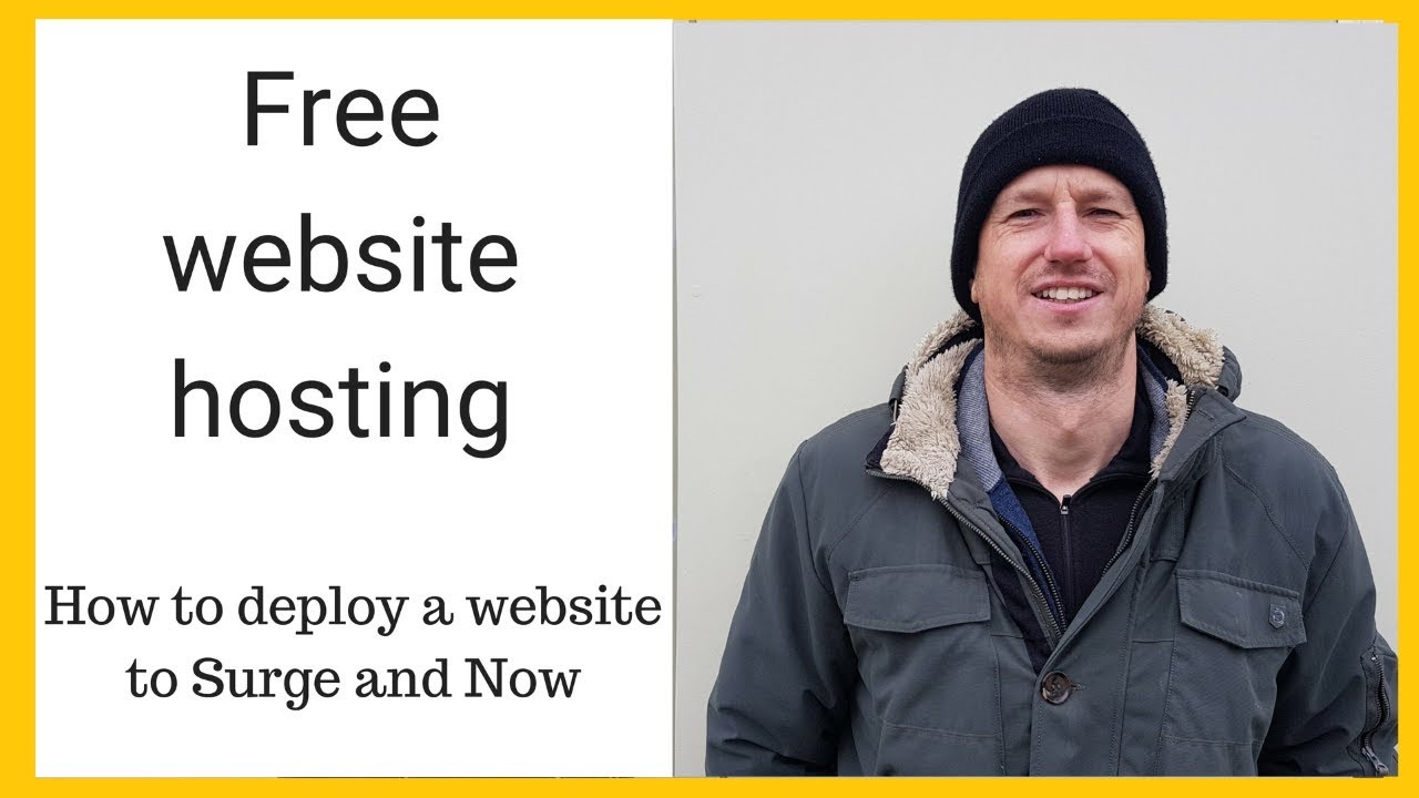 How to deploy a website to Surge and Now