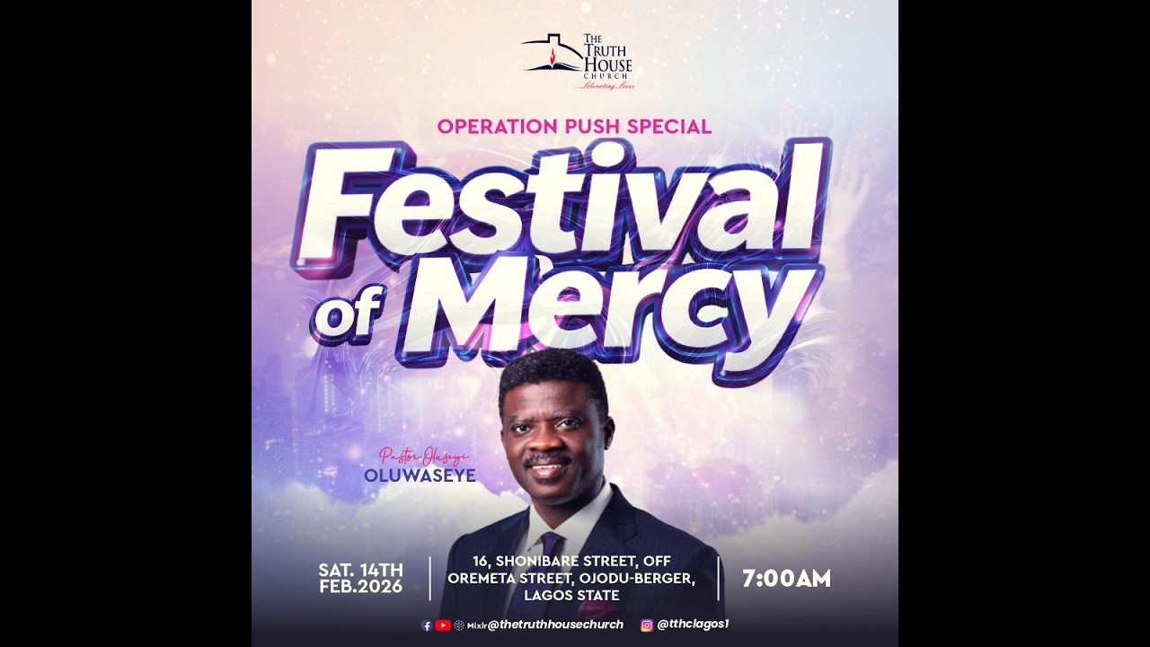 FESTIVAL OF MERCY || FEBRAURY PUSH || 14.02.2026