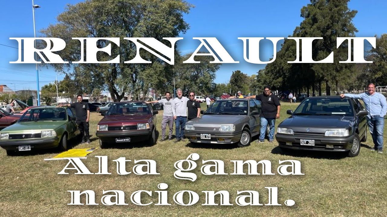 RENAULT: ALTA GAMA NACIONAL CON R 18 GTX II Y TXE Y R 21 TXE Y TXI.
