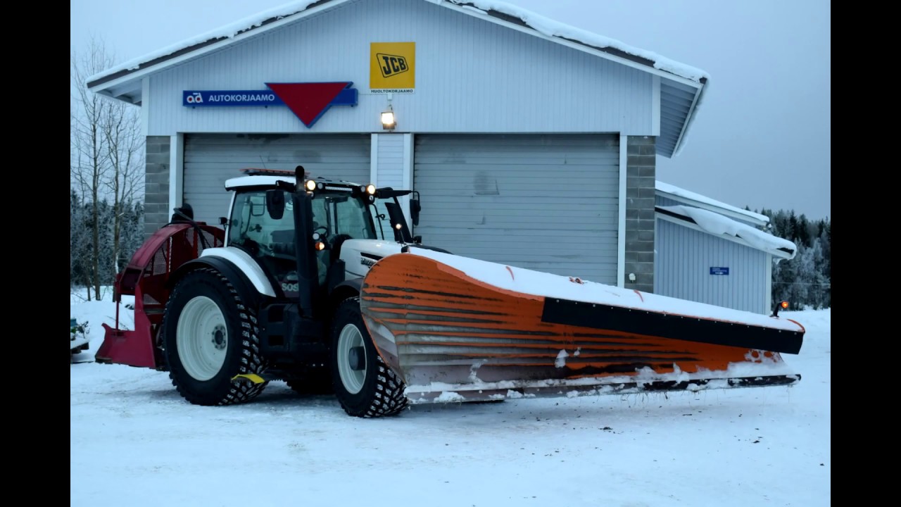 Alaterä BearBlade  - made by T:mi Martti Tiainen/Snow Plowing/Snöplogning/Schneeräumung