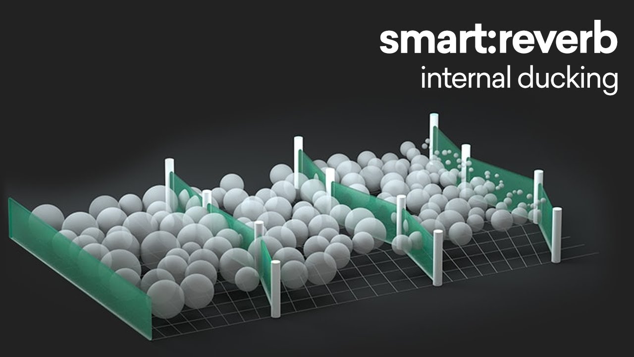 smart:reverb has Internal Ducking with Clarity Control