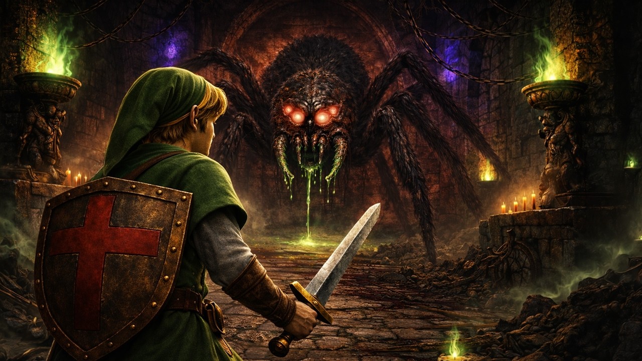 Zelda NES Dungeon Theme (Dark Psytrance Remix / Reimagined)