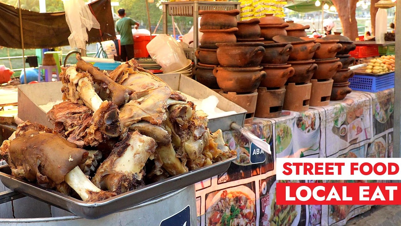 REAL Khmer New Year Cambodian Street Food &mdash; Discover the Hidden Gems of Local Street Food