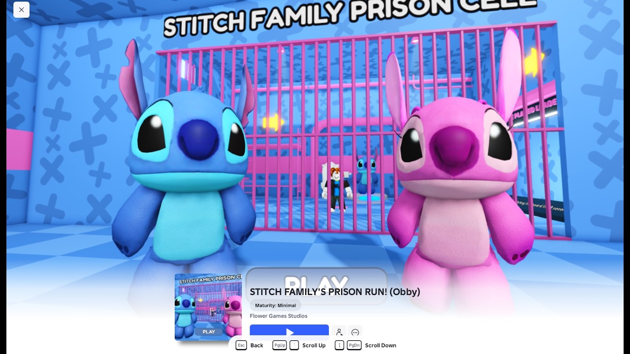 Little Stitch Family Prison Cell (obby)