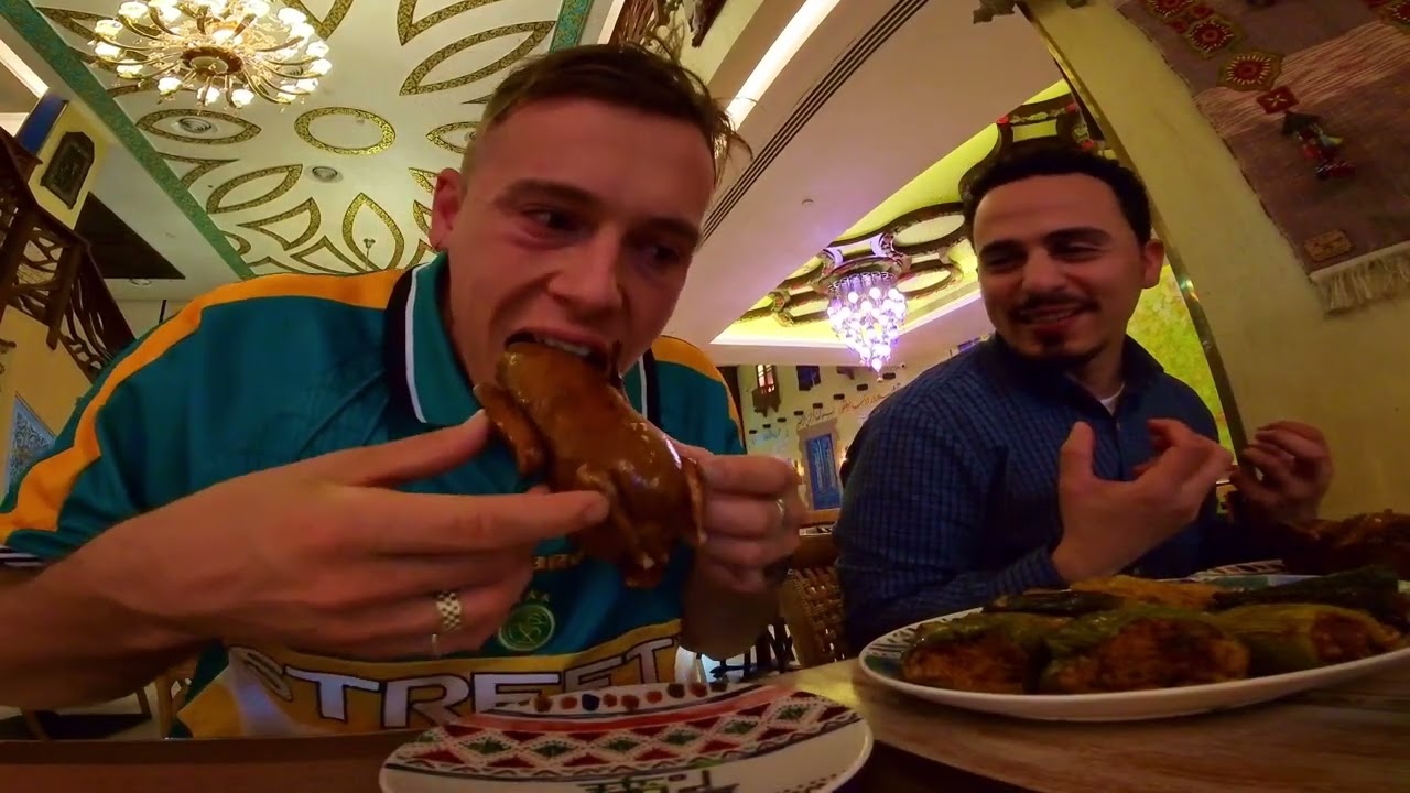 First time eating Egyptian Food!!!!