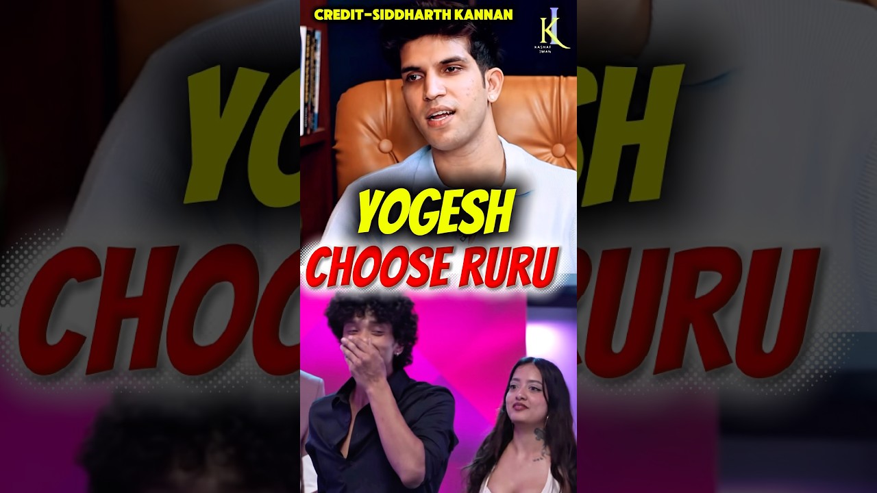 Himanshu said about Yogesh choose Ruru🧠😱📈😳 #splitsvilla16 @SiddharthKannanOfficial